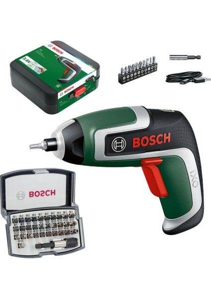 Ixo 7 Akülü Vidalama + 32 Parça Extra Hard Bits Seti 06039E0000