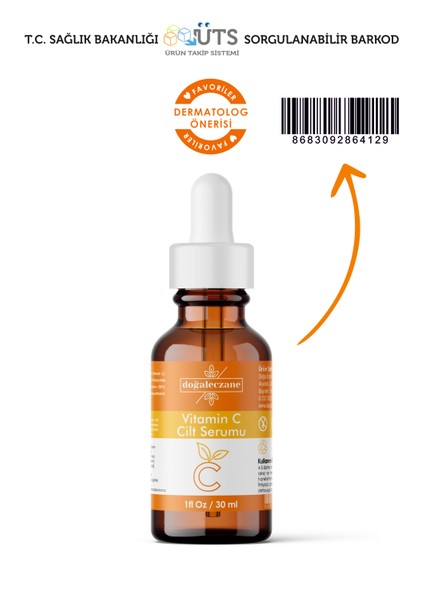 Doğal Eczane Vitamin C Cilt Serumu 30 Ml