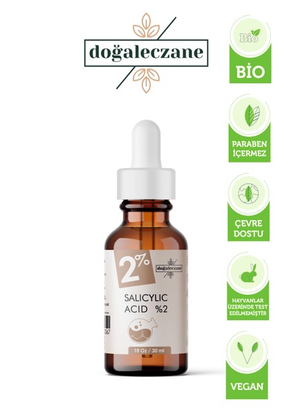 Bacak Kalça Siviilceleri Salisilik Asit 2 | Salicylic Acid Peeling 30 Ml