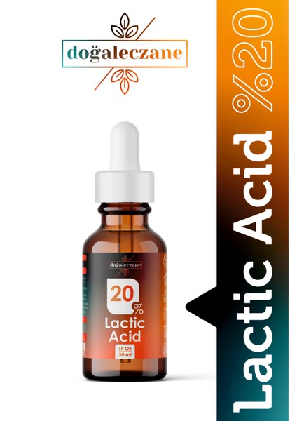 Sivilce Çukurları Giderme Laktik Asit 20 | Lactic Acid Peeling 30 Ml