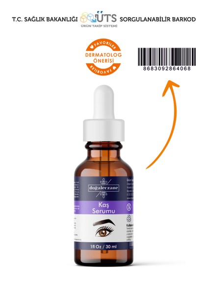Kaş Kontürü Silme Serumu 30 Ml fiyatları