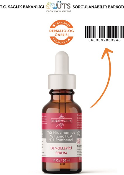 Leke Karşıtı & Cilt Tonu Eşitleyici Peeling Cilt Serum 30 Ml