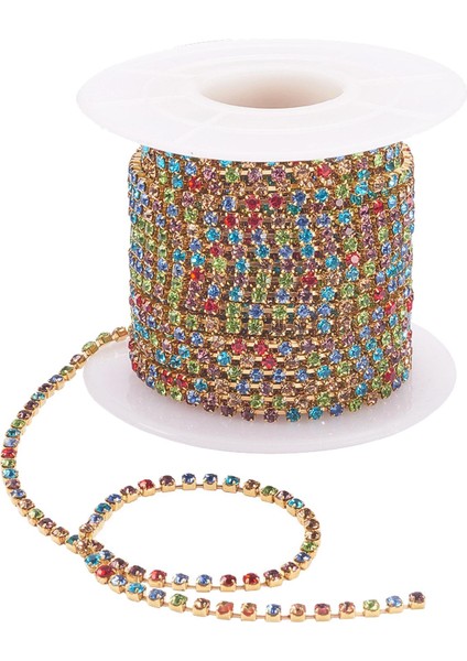 Ş El Sanatları Dekorasyonu Için 10 Yard Rhinestone In Zincir (Yurt Dışından) modelleri