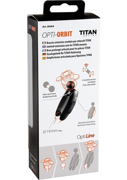 Titan Opti-Orbit Uzatma Kollu Telefon Bağlantı Aparatı 90564 modelleri