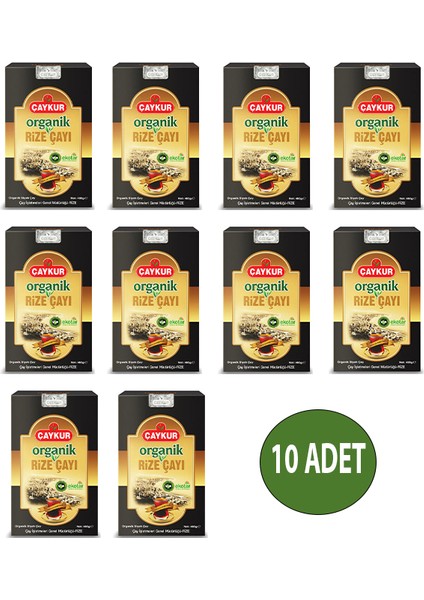 Organik Rize Çayı 400 gr x 10 Adet