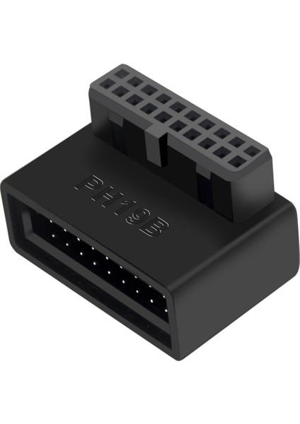PH19B USB 3.0 Dahili Başlık Usb3.0 19/20 P Soket 90 Derece Adaptör Dönüştürücü Bilgisayar Anakartı Için (Yurt Dışından)