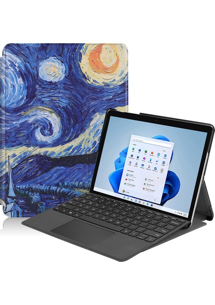 Microsoft Surface Go3/go2/go Için Otomatik Uyandırma Uyku Özellikli Darbeye Dayanıklı Tablet Kılıfı (Yurt Dışından)