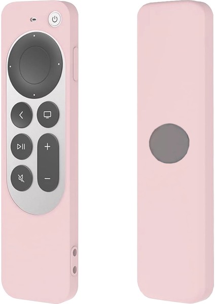 Apple Tv 4K 2021 ile Uyumlu Kılıf Silikon Koruma Kumanda Koruma Kılıfı Tam Uyumlu