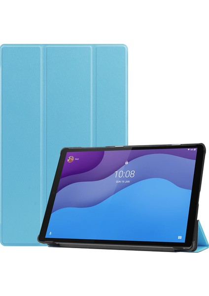 Lenovo Tab M10 Hd (2. Nesil) Için Otomatik Uyandırma Uyku Özellikli Darbeye Dayanıklı Tablet Kılıfı (Yurt Dışından)