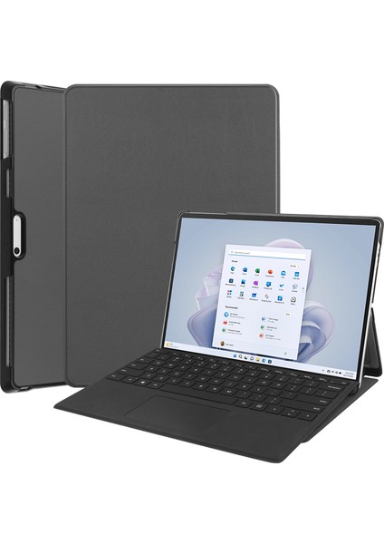Microsoft Surface Pro 9 2022 Için Otomatik Uyandırma Uyku Özellikli Darbeye Dayanıklı Tablet Kılıfı (Yurt Dışından)