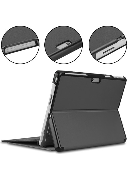 Microsoft Surface Pro 9 2022 Için Otomatik Uyandırma Uyku Özellikli Darbeye Dayanıklı Tablet Kılıfı (Yurt Dışından) fiyatları