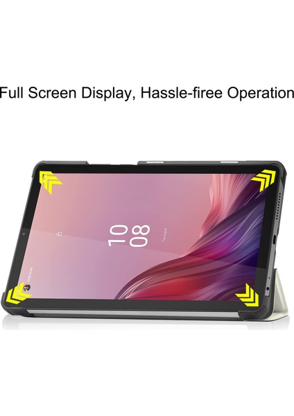 Lenovo Tab M9 Için Otomatik Uyandırma Uyku Özellikli Darbeye Dayanıklı Tablet Kılıfı (Yurt Dışından)