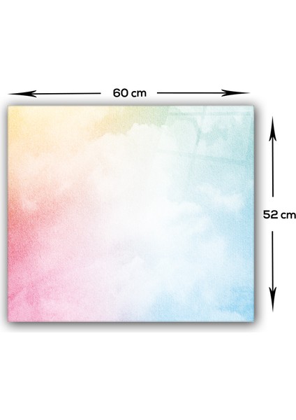 Renkli Değişim | Cam Ocak Arkası Koruyucu | 52cm x 60cm fiyatları