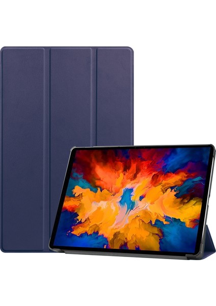 Lenovo Tab P11 Pro TB-J706F Için Otomatik Uyandırma Uyku Özellikli Darbeye Dayanıklı Tablet Kılıfı (Yurt Dışından)