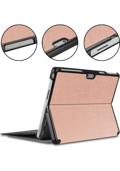 Microsoft Surface Pro 9 2022 Için Otomatik Uyandırma Uyku Özellikli Darbeye Dayanıklı Tablet Kılıfı (Yurt Dışından) fiyatları