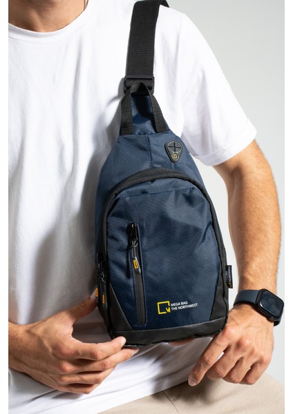Unisex Keten Kumaş Su Geçirmez Çanta, Çapraz Askılı Omuz ve Göğüs Çantası, Body Bag, modelleri