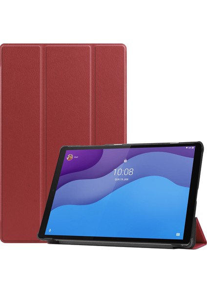 Lenovo Tab M10 Hd (2. Nesil) Için Otomatik Uyandırma Uyku Özellikli Darbeye Dayanıklı Tablet Kılıfı (Yurt Dışından)