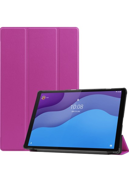 Lenovo Tab M10 Hd (2. Nesil) Için Otomatik Uyandırma Uyku Özellikli Darbeye Dayanıklı Tablet Kılıfı (Yurt Dışından)