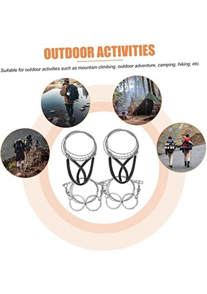 4 Adet Tel Testere Zinciri Garrote Tel Halat Testere Survival Cep Testere Özel Aletler El Aleti Cep Araçları (Yurt Dışından) fırsatları