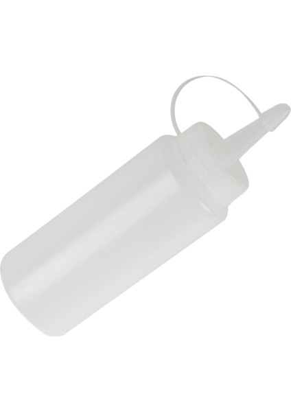 Plastik Sıkma Şişe Çeşni Dispenseri Ketçap Hardal Sosu Şeffaf Beyaz 6oz (Yurt Dışından) fiyatları