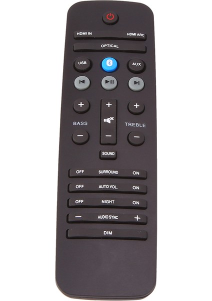 Uzaktan Kumanda Philips Için Değiştirin HTL3170B HTL3160B HTL3160B/12 HTL2163B HTL2163B/12 HTL2163B/51 HTL2163B/05 Hoparlörler (Yurt Dışından)