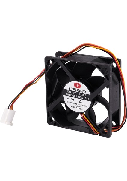 Dc 12V 0.3A 60MM 4 Pin Bağlayıcı Pc Bilgisayar Kasası Fanı CHD6012ES-AH (Yurt Dışından)