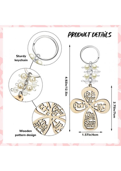 20 Adet Vaftiz Favor Anahtarlık Çapraz Ahşap Anahtarlık Vaftiz Ahşap Tasarım Anahtarlık Çanta ile Ilk Cemaat Için (Yurt Dışından) modelleri
