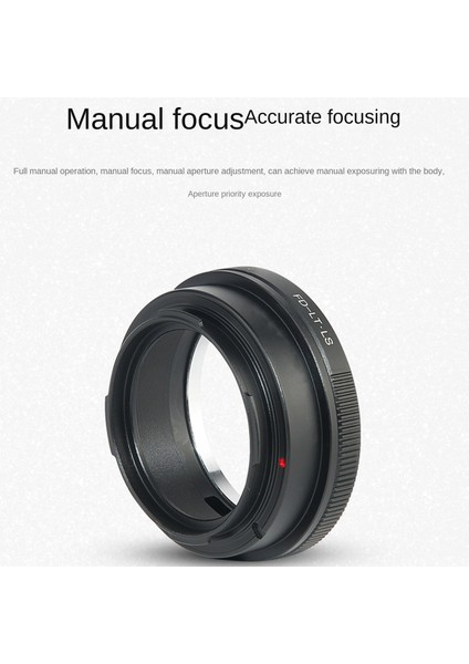 Canon Manuel Lens Için L Lens Adaptör Halkası, Panasonic S1/S1R Için (Yurt Dışından)