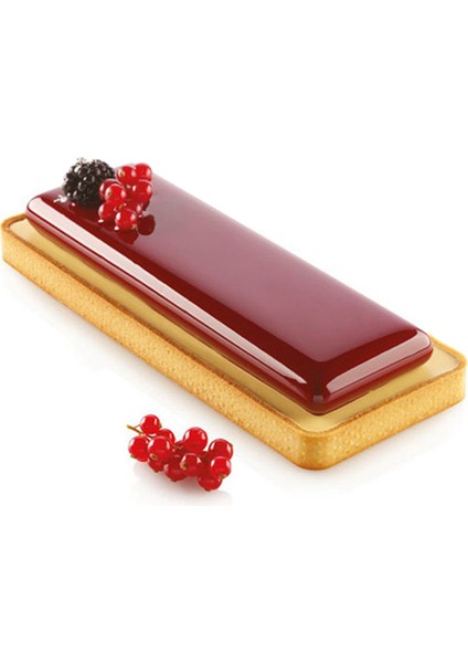 Dikdörtgen Paslanmaz Çelik Tartlet Kalıpları Fransız Tatlı Mousse Meyve Pasta Tart Yüzük Kiş Kek Kalıbı (Yurt Dışından)