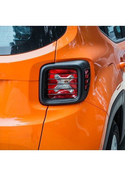 Kuyruk Işık Lambası Panjur Kapakları Abs Arka Stop Lambası Koruma Jeep Renegade 2016 2017 2018 2019 2020 2021, Siyah (Yurt Dışından) modelleri
