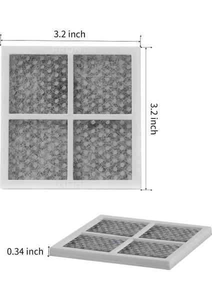 Lg LT120F Için 5 Paket Buzdolabı Hava Filtresi, Yedek Taze Hava Filtresi Yedek Parçaları (Yurt Dışından)