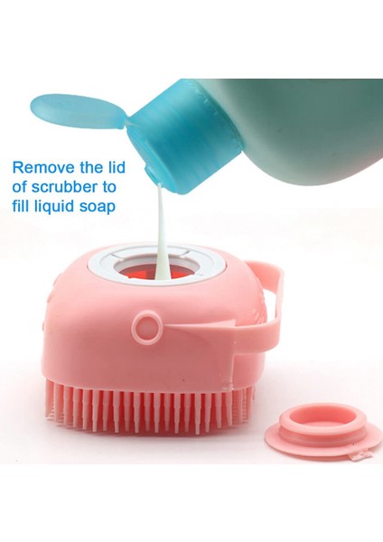 Duş Için Sabunluklu Vücut Scrubber, 3 Paket Peeling Fırçaları, Yumuşak Vücut Eksfoliyatörü, Banyo Lif Kabağı Kare (Yurt Dışından) modelleri