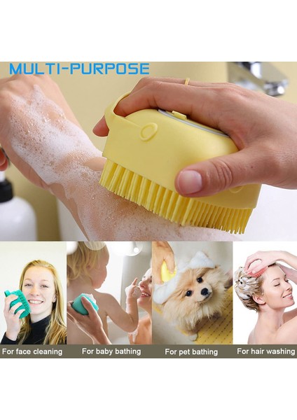 Duş Için Sabunluklu Vücut Scrubber, 3 Paket Peeling Fırçaları, Yumuşak Vücut Eksfoliyatörü, Banyo Lif Kabağı Kare (Yurt Dışından) fırsatları