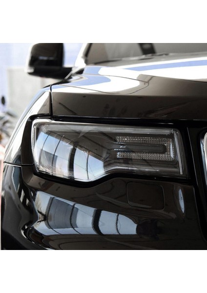 Araba Sol Yan Far Lens Kapağı Şeffaf Başkanı Işık Lambası Kabuk Jeep Grand Cherokee 2014-2019 Için (Yurt Dışından)