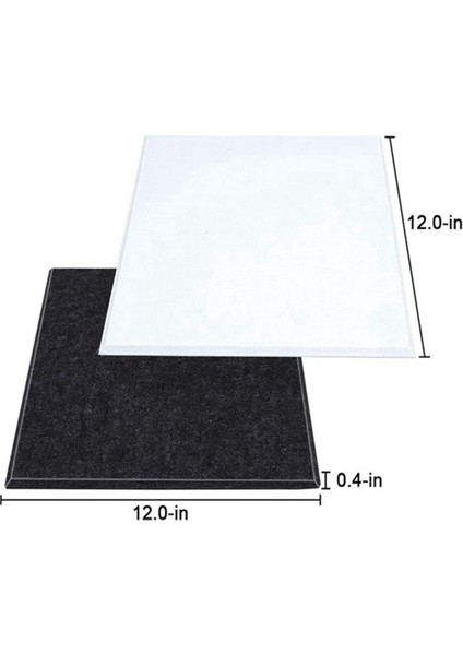 6 Paket Akustik Paneller Yüksek Yoğunluklu Ses Geçirmez Duvar Panelleri Kayıt Stüdyosu, Tavan, Ofis Vb. Için Ses Emici Fayanslar (Yurt Dışından) fiyatları