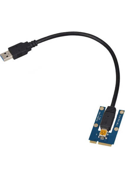USB 3.0 Mini Pcı-E - Pcıe Pcı Express 1x - 16X Genişletici Yükseltici Kart Adaptörü Uzatma Kablosu Bitcoin Madenci Madenciliği Için (Yurt Dışından)