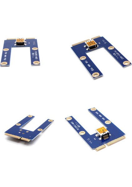 USB 3.0 Mini Pcı-E - Pcıe Pcı Express 1x - 16X Genişletici Yükseltici Kart Adaptörü Uzatma Kablosu Bitcoin Madenci Madenciliği Için (Yurt Dışından)