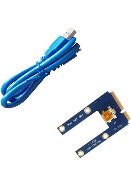 USB 3.0 Mini Pcı-E - Pcıe Pcı Express 1x - 16X Genişletici Yükseltici Kart Adaptörü Uzatma Kablosu Bitcoin Madenci Madenciliği Için (Yurt Dışından)