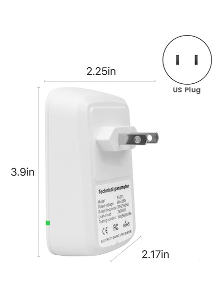 4 Adet Güç Tasarrufu Elektrik Tasarruf Kutusu Abd Tak (Yurt Dışından)