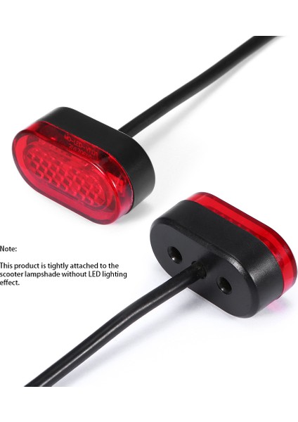 Elektrikli Scooter Arka Lambaları LED Arka Çamurluk Abajur Fren Arka Lamba Gölge Xiaomi MIJIAM365 Scooter Kaykay (Yurt Dışından)