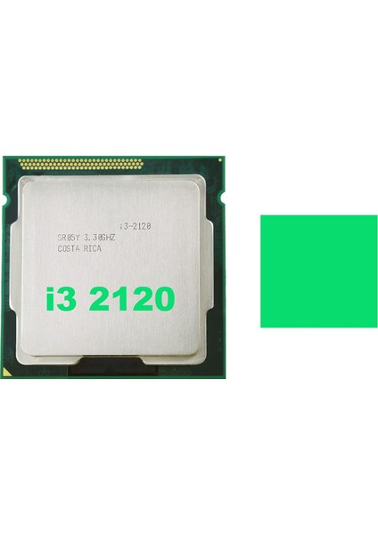 Core I3 2120 Cpu LGA1155 Işlemci + Termal Ped 3 MB 65 W Çift Çekirdekli Masaüstü Cpu B75 USB Madencilik Anakart (Yurt Dışından)