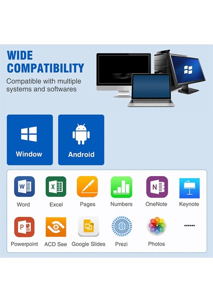 Win 10 8 7 Xp Power Point Için Kırmızı Işıklı USB Sunum Uzaktan Kumandalı 2.4ghz Şarj Edilebilir Kablosuz Sunucu Parmak Yüzük (Yurt Dışından)