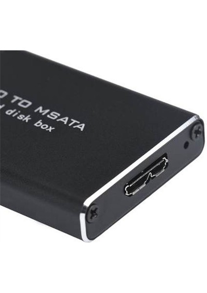 Msata USB 3.0 SSD Muhafaza Harici Sabit Disk Kutusu Saklama Kutusu Adaptörü Için 30X50MM 30X30MM Msata SSD (Yurt Dışından)