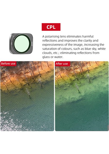 Djı Air 2s Için Brdrc Lens Filtresi Nd Filtre Seti Djı Mavic Air 2s Için Lens Filtre PARÇALARI,ND32PL (Yurt Dışından)