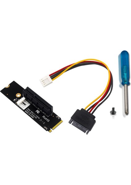 Bitcoin Madenci Madenciliği Için Ngff M.2 - Pcı-E 4x Yükseltici Kart Adaptörü (Yurt Dışından)