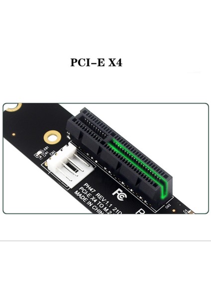 Bitcoin Madenci Madenciliği Için Ngff M.2 - Pcı-E 4x Yükseltici Kart Adaptörü (Yurt Dışından)