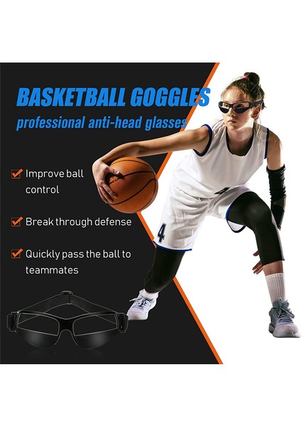 Adet Spor Dribble Özellikleri Basketbol Eğitim Ekipmanları Basketbol Gözlükleri Dribling Yardımcıları Ayarlanabilir Dribling Gözlükleri (Yurt Dışından) indirimleri