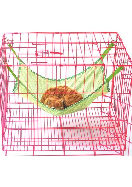 Kedi, Tavşan ve Köpekler Için Pet Kafesli Hamak, Salıncak Pet Green 53X38CM (Yurt Dışından) fırsatları