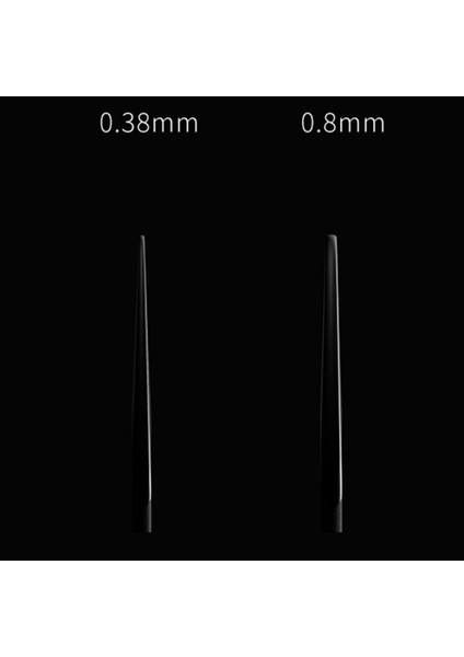 Tom 2'si 1 Arada Benzersiz Gitar Penaları Uyumlu Bir Şekilde Çekmeye ve Kaymaya Uygundur, Kalınlık 0,38 mm ve 0,8 mm (Yurt Dışından)