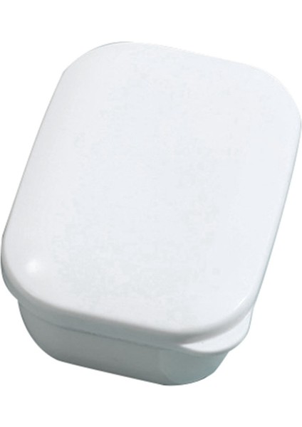 Filtre Mühür Seyahat Yazdırılabilir Desen Sabunluk Sabunluk Kapaklı Sabunluk Organizatör - Beyaz (Yurt Dışından)